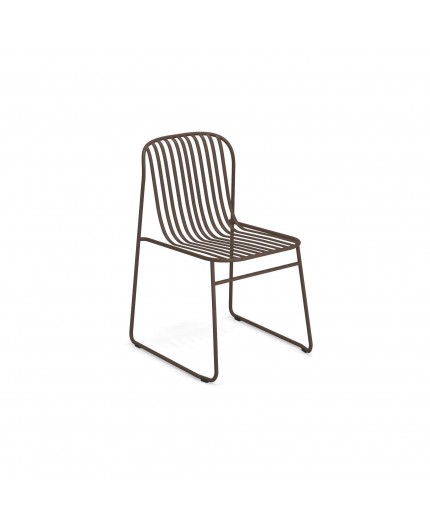 chaise-de-cuisine-assise-tissu-couleur-tube-acier