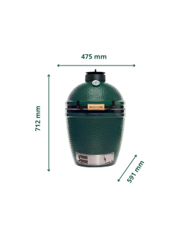 Barbecue, Big green egg, feu, kamado, medium, céramique