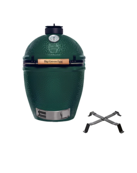 Barbecue, Big green egg, feu, kamado, medium, céramique, conveggtor, charbon de bois